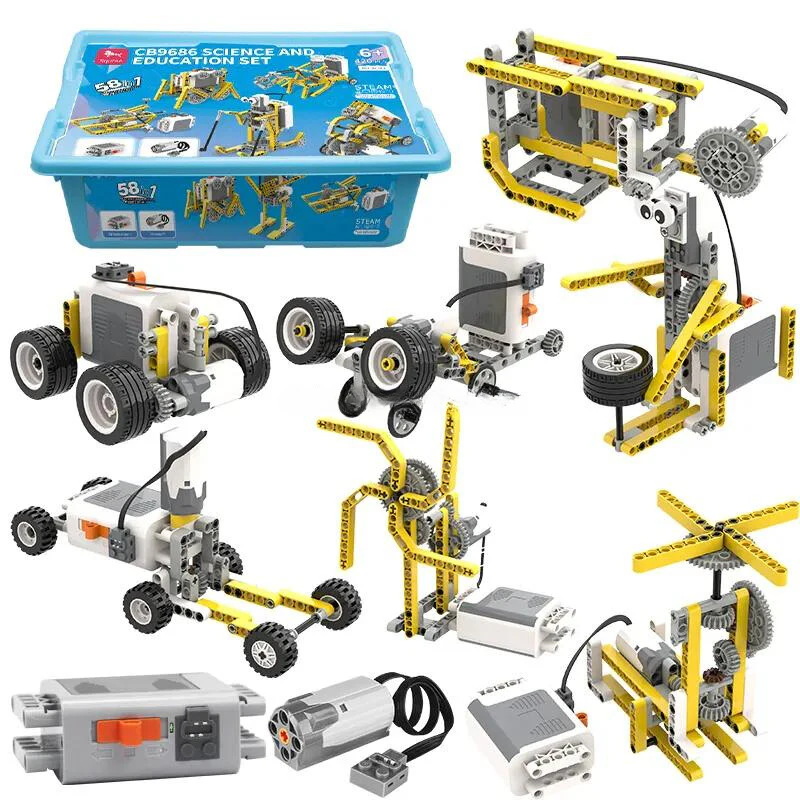 180 Parça STEM APP Programlanabilir Robot Yapı Bloğu Seti – Eğitici Elektronik Oyuncak Ausma BC-83