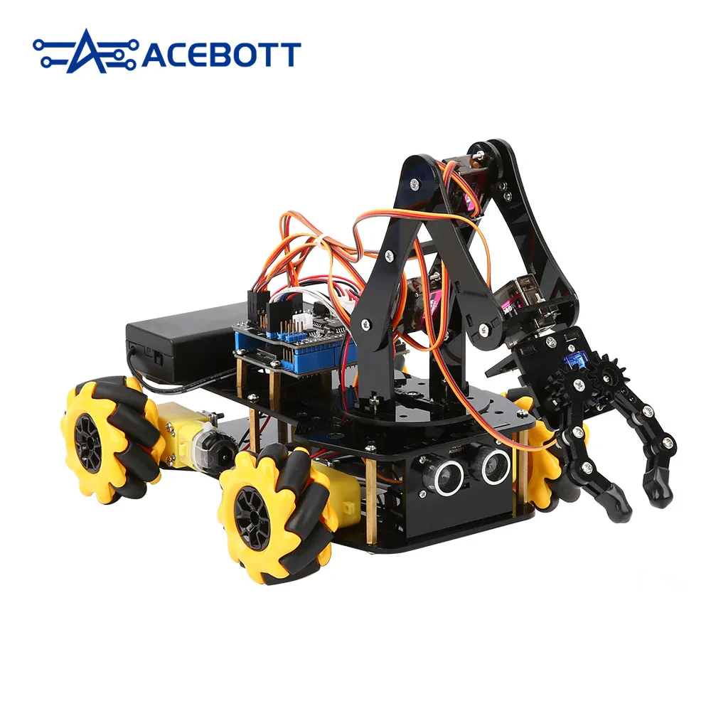 ACEBOTT ESP32 5DOF Robot Kol ve Akıllı Araç Kiti