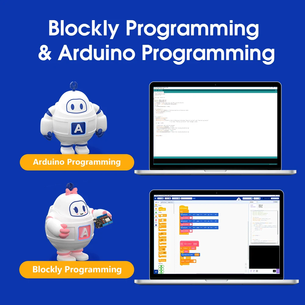 Acebott Qe002 Kendin Yap Otomasyon Arduino Akıllı Ahşap Ev Kiti
