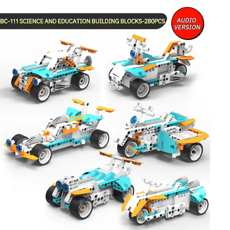 Bc-110 6’sı 1 Arada Kodlama Robotu | Sesli Ve Uygulama Kontrollü Stem Seti