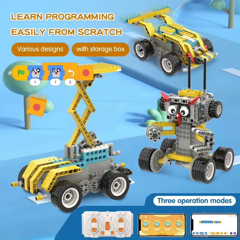 BC-227 DIY Akıllı Bilim STEAM Elektronik Yapı Blokları Kiti Eğitim ve Robotik Oyuncağı