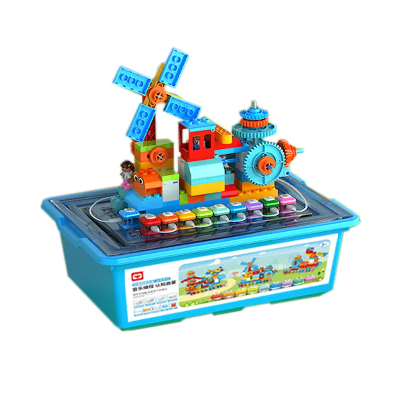BC-235 Müzikli Yapı Blokları Smart Puzzle Eğitim Seti