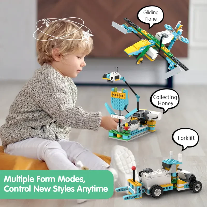 BC-82 Bulmaca Öğrenme Robotu Mantık Eğitim Kiti, Model Yapma ve Programlama Seti