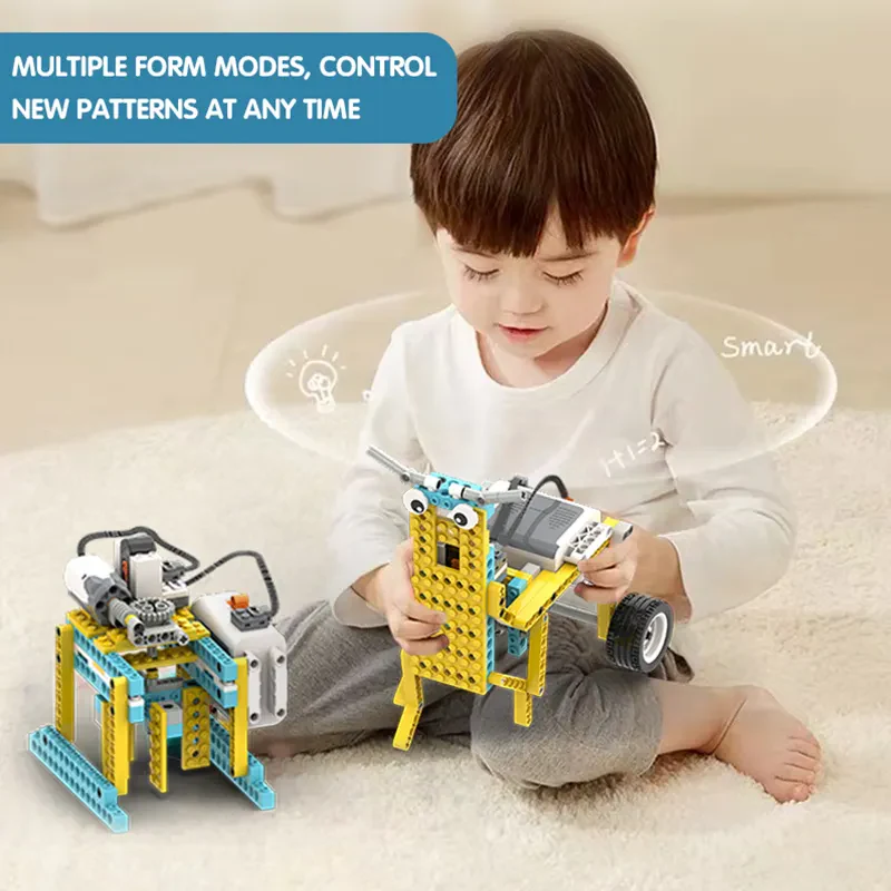 BC-84 Programlanabilir Mekanik Robot Eğitim Kiti, Mantık ve Yapı Blokları Seti