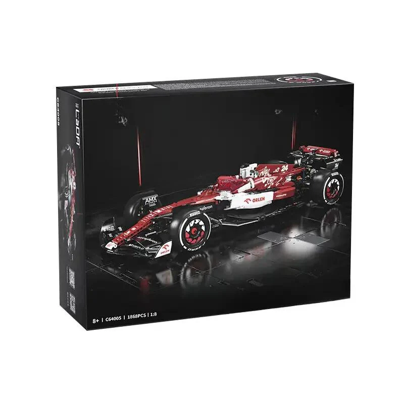 CaDa C64005 Yeni Technic 1:8 Alfa Racing C42 Araba Modeli