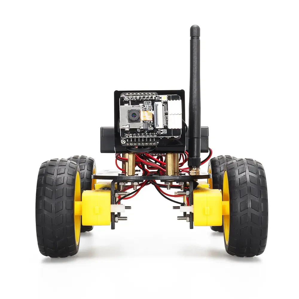 DIY Akıllı Robot Araba Kiti – ESP32 Kamera ile Eğitim Seti KZY5081