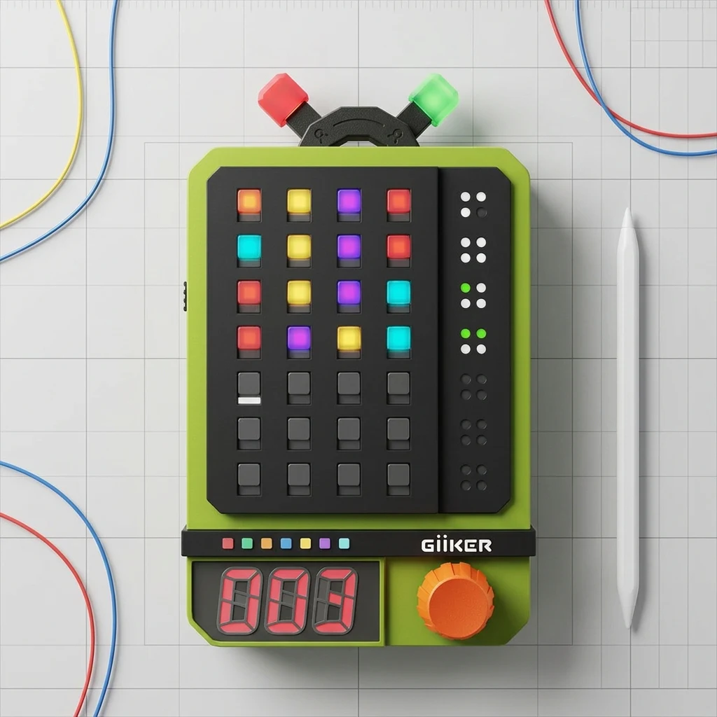 GiiKER Super Decoder Akıllı Kod Kırma Oyunu – 600+ Seviye, Solo & Duo Modu, Ekransız Mantık ve Strateji Bulmacası