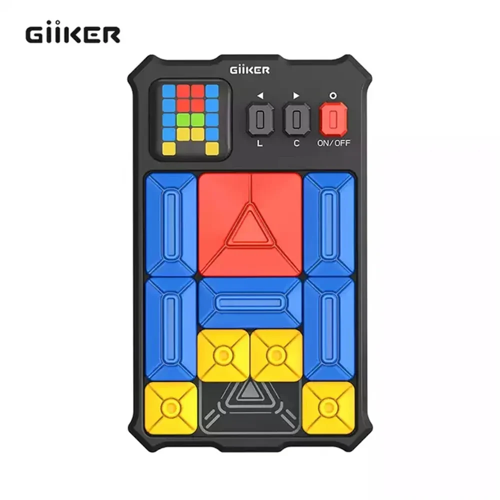 Giiker Süper Slide Kaydırmalı Zeka Oyunları Eğitici Oyuncak Zeka Küpü