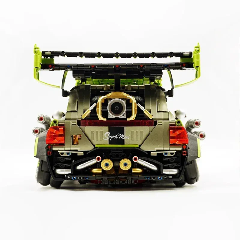 Guly 10632 Technical MOC City Racing 1:10 Model Yapım Seti – 2250 Parça (Mini Cooper/ Ralli)