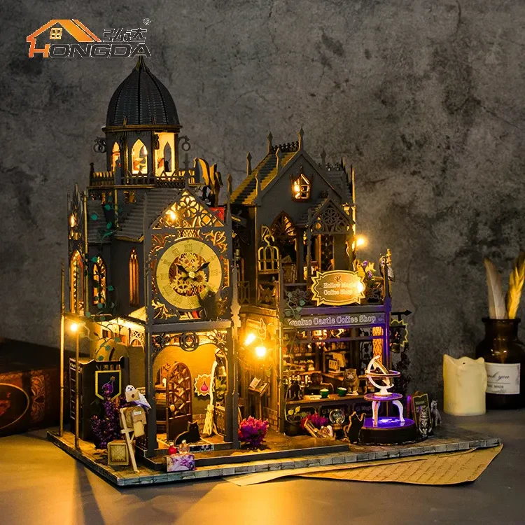 Hongda DIY Kendin Yap Minyatür Huoluo Kalesi – L2401