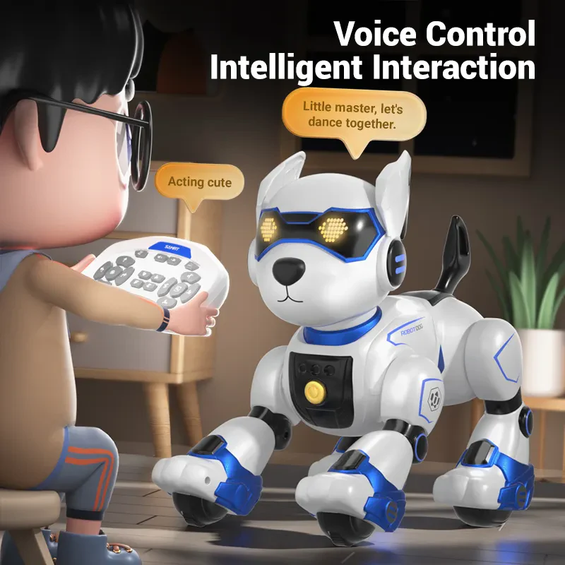 JJRC R27 Akıllı Kontrol ile Çok Fonksiyonlu Uzaktan Kumandalı Robot Köpek