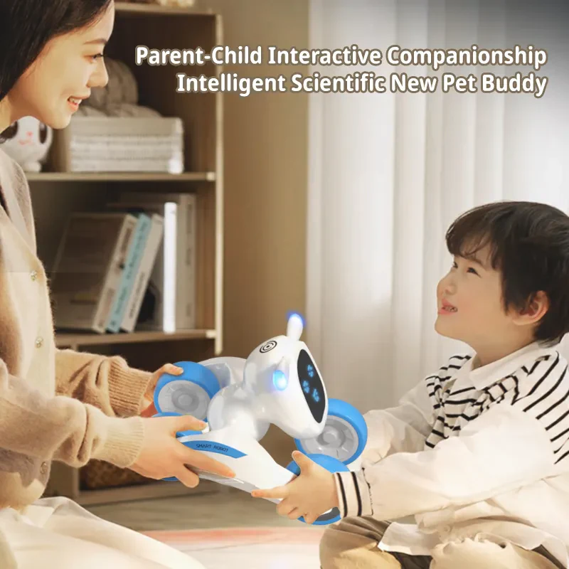 JJRC R28 Akıllı Uzaktan Kumandalı Robot Köpek – Ses ve Işık Kaydıyla Etkileşimli Oyuncak