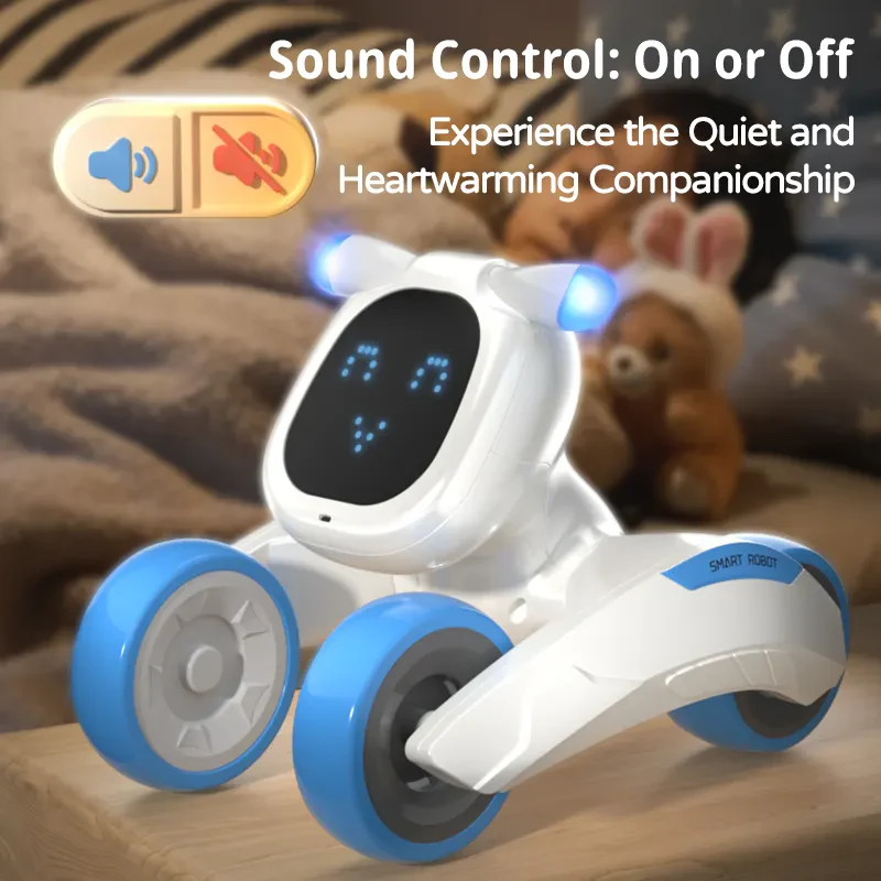 JJRC R28 Akıllı Uzaktan Kumandalı Robot Köpek – Ses ve Işık Kaydıyla Etkileşimli Oyuncak