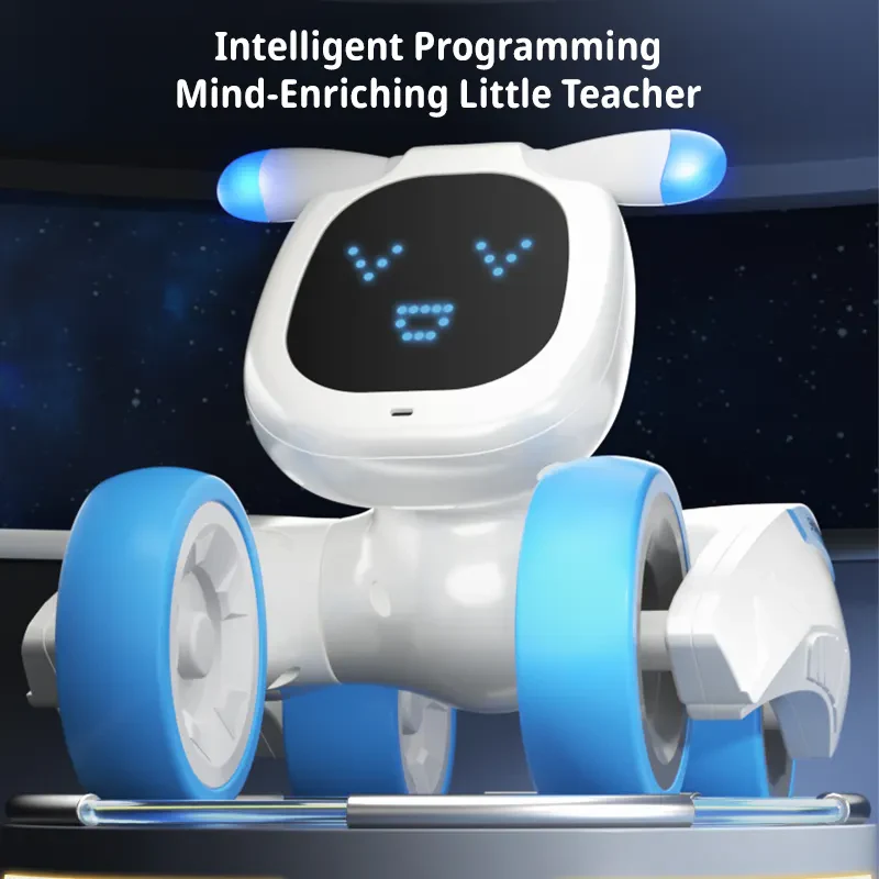 JJRC R28 Akıllı Uzaktan Kumandalı Robot Köpek – Ses ve Işık Kaydıyla Etkileşimli Oyuncak