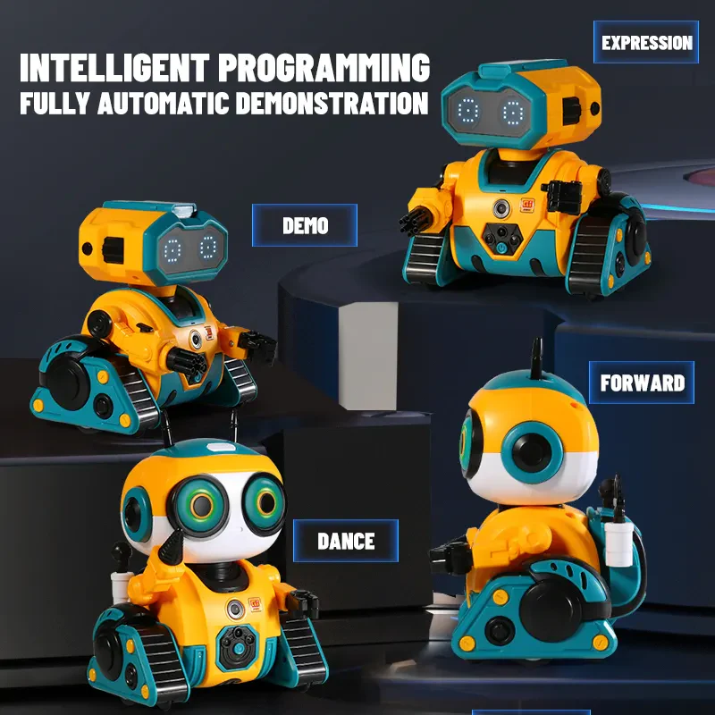 JJRC R29 Sevimli Uzaktan Kumandalı Robot – Şarkı Söyleyen ve Dans Eden Eğitim Oyuncağı