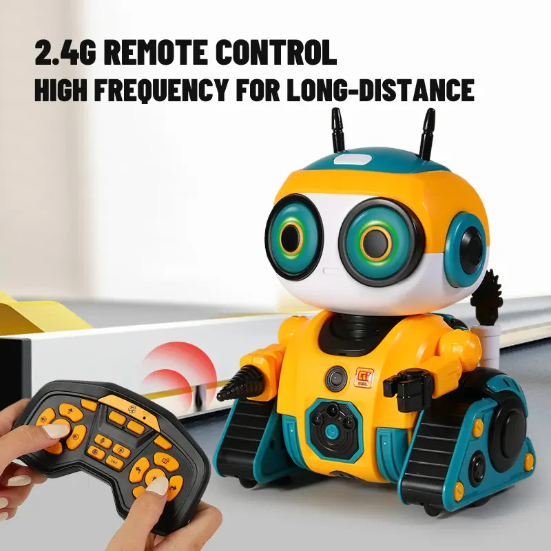 JJRC R29 Sevimli Uzaktan Kumandalı Robot – Şarkı Söyleyen ve Dans Eden Eğitim Oyuncağı