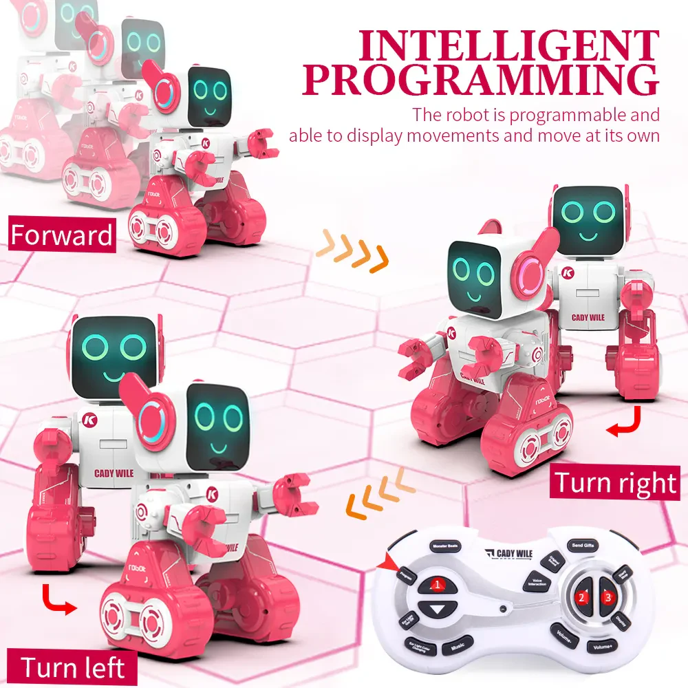 JJRC R4 Akıllı Eğitim Robotu – Elektrikli Bulmaca ve Kumbara