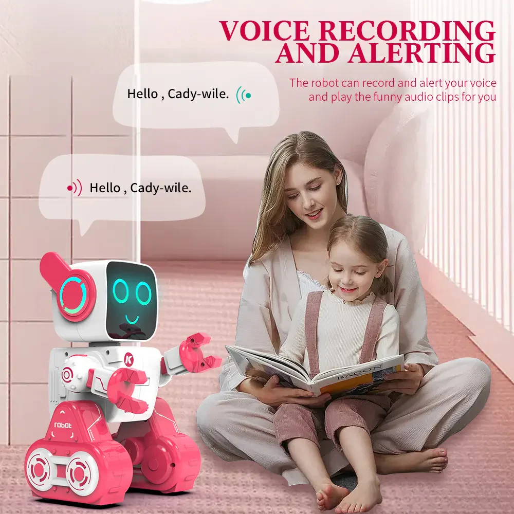 JJRC R4 Akıllı Eğitim Robotu – Elektrikli Bulmaca ve Kumbara