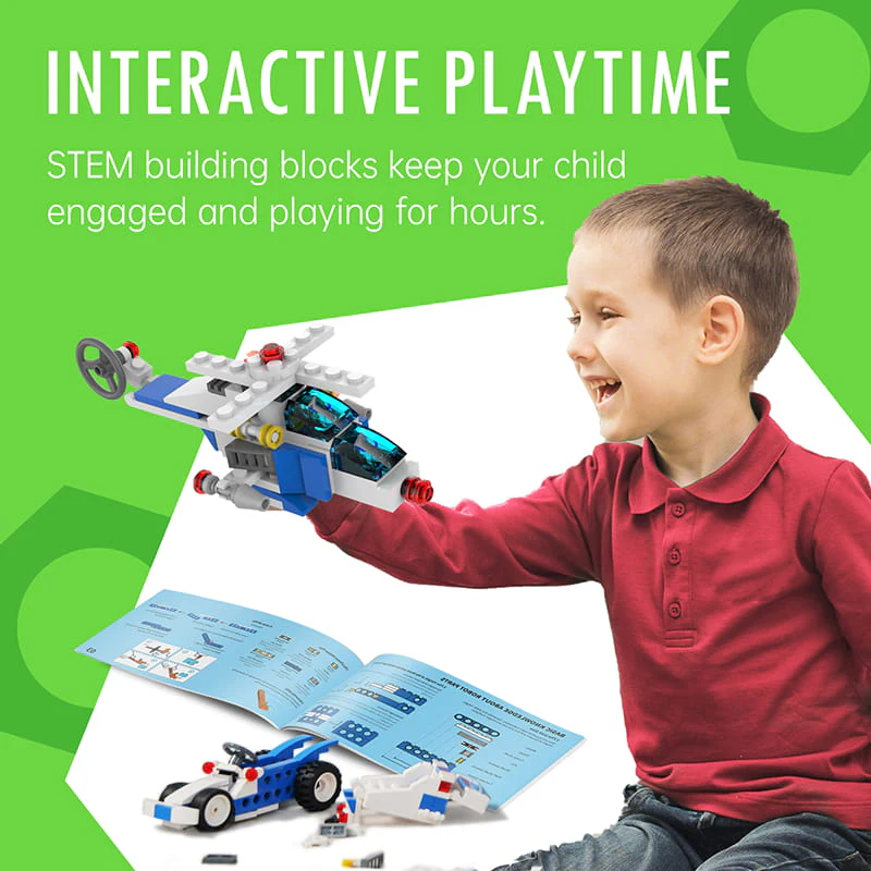 Makerzoid Fun Building 30’u 1 arada STEAM Yapı Blokları Seti 6+ Yaş