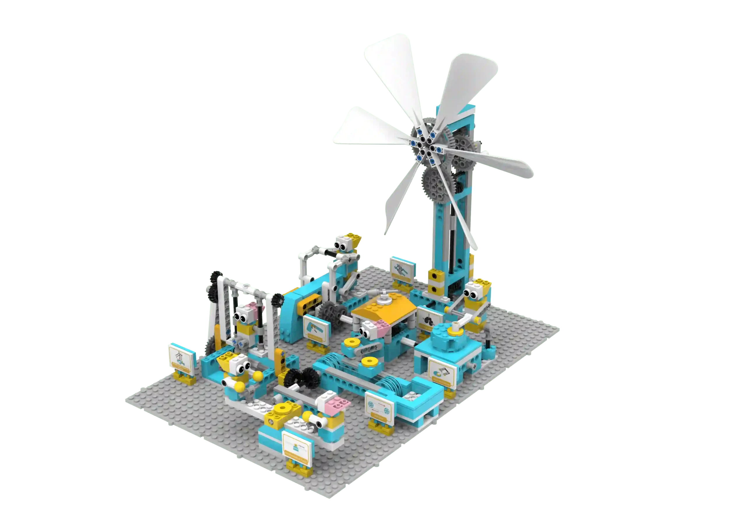 Makerzoid Happy Farm 2 – 570 Parça Çiftlik Seti 6+