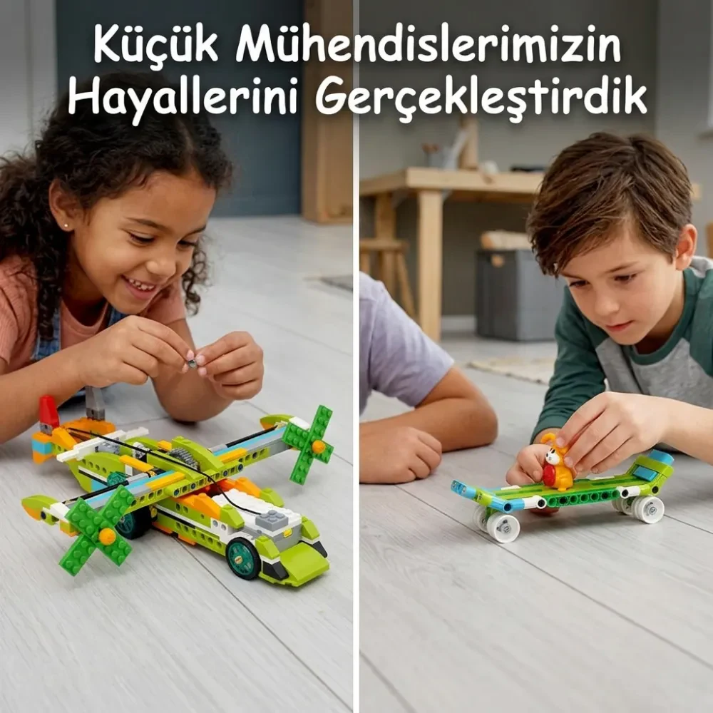 Makerzoid Robot Master Premium 600 Parça 200 Farklı Robot Kodlama Seti 6+ Yaş