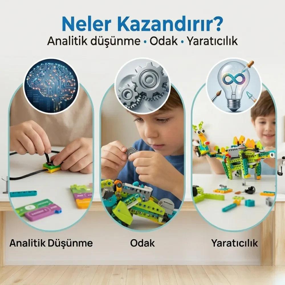 Makerzoid Robot Master Premium 600 Parça 200 Farklı Robot Kodlama Seti 6+ Yaş