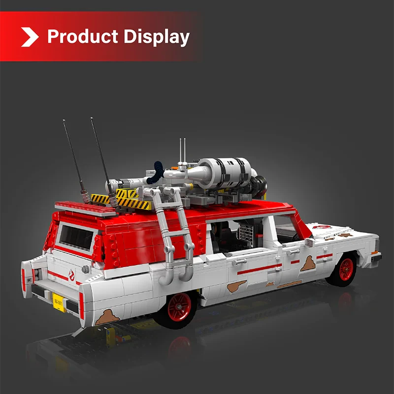 Mould King 10071 Hayalet Avı Otobüsü Yapım Seti – 2468 Parça MOC Eğitici Model Oyuncak