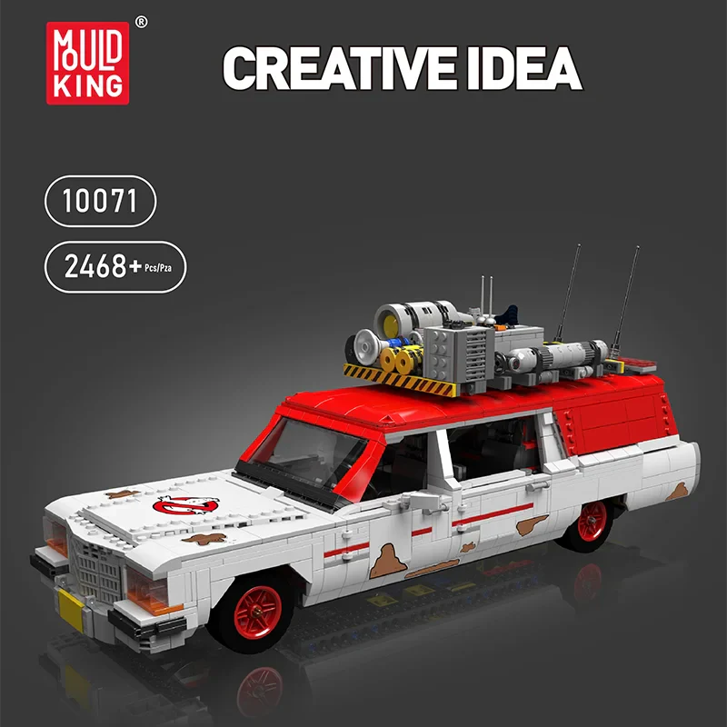 Mould King 10071 Hayalet Avı Otobüsü Yapım Seti – 2468 Parça MOC Eğitici Model Oyuncak