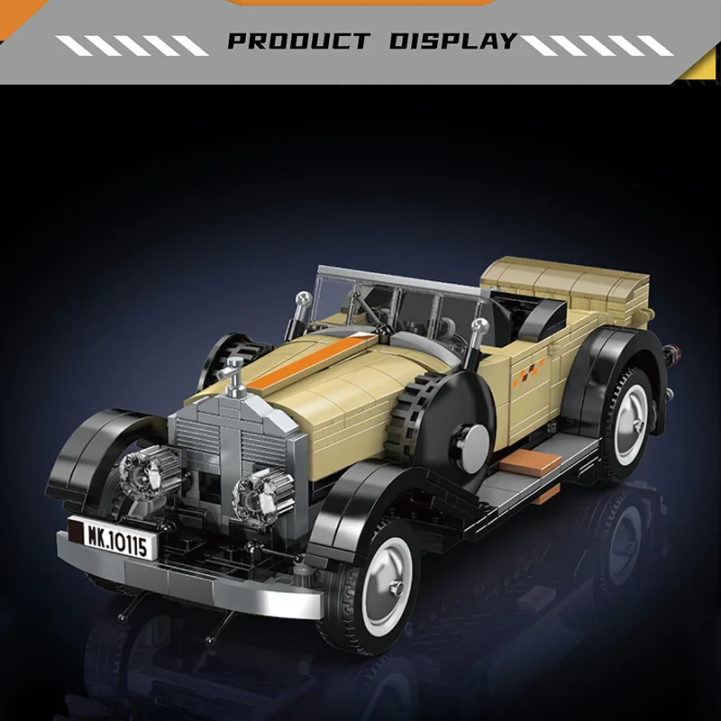 Mould King 10115 Phantom Klasik Araba Yapım Seti