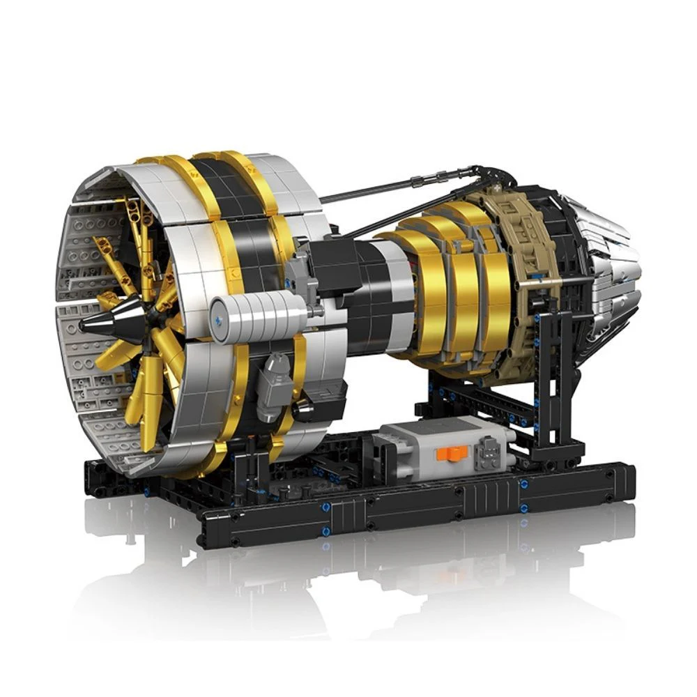 Mould King 10141 Uçak Motoru 2256 Parça Model Yapım Seti