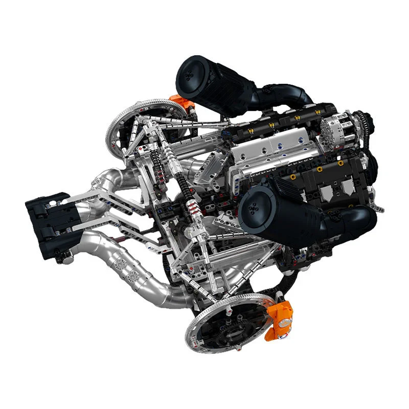 Mould King 10248 Supercar V8 Motor Yapı Seti 3192 Parça – JZK Teknik Eğitici Yapı Blokları