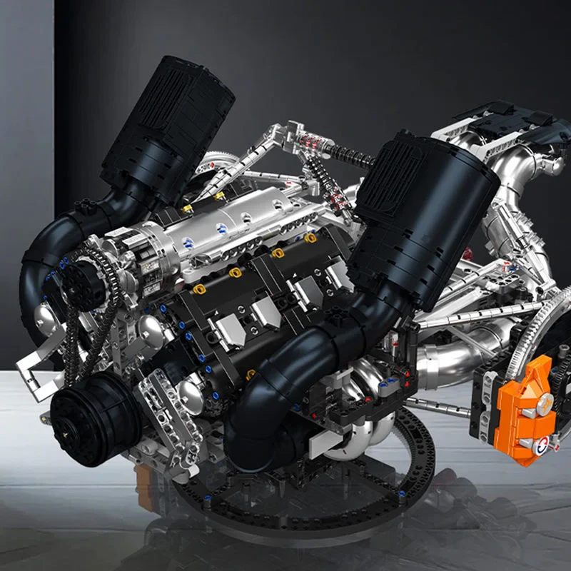 Mould King 10248 Supercar V8 Motor Yapı Seti 3192 Parça – JZK Teknik Eğitici Yapı Blokları