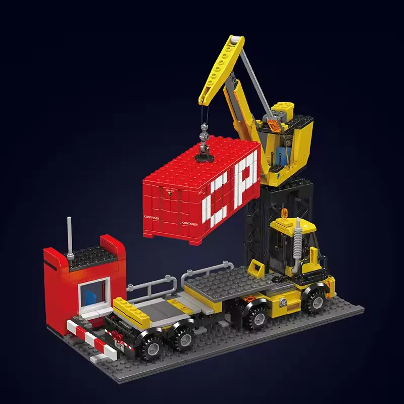 Mould King 12027S Motorlu EMD SD40-2 1257 Parça Lego Express Tren Modeli