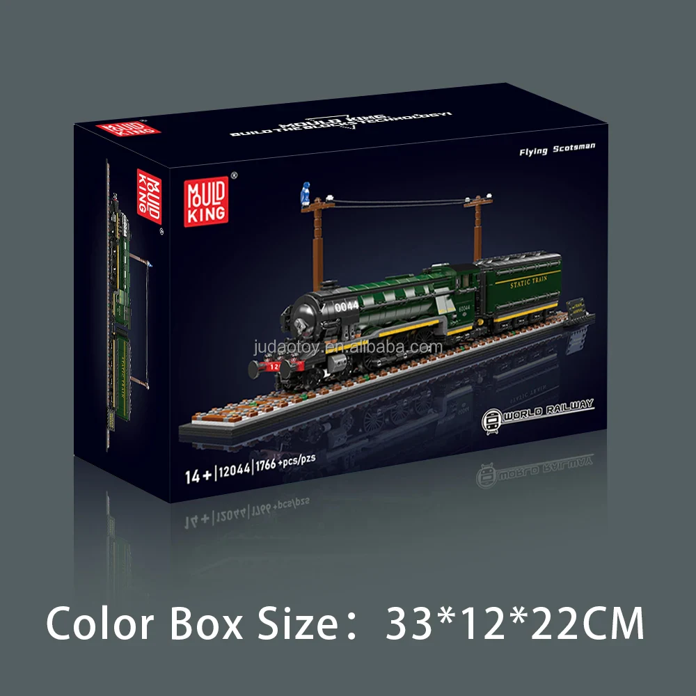 Mould King 12044 Motorlu İskoç Treni Yapım Seti