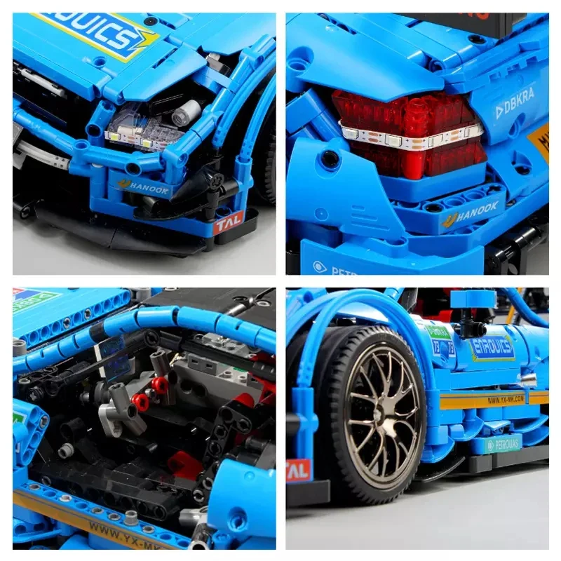 Mould King 13073 G63 RC Araç Yapım Seti – 1:8 Ölçekli APP Kontrollü Uzaktan Kumandalı Teknik Model Araba