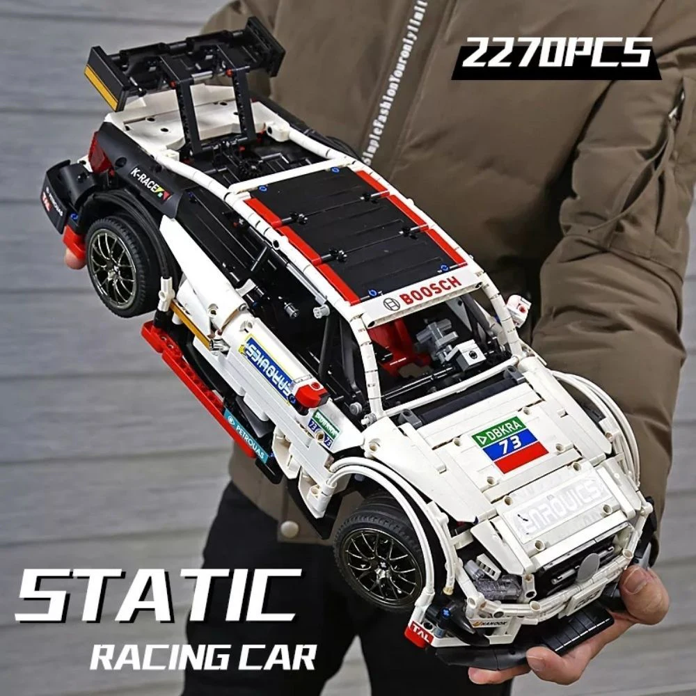 Mould King 13075 1:8 Ölçek 2270 Parça Uygulama Kontrollü Spor Araba Model Yapım Seti