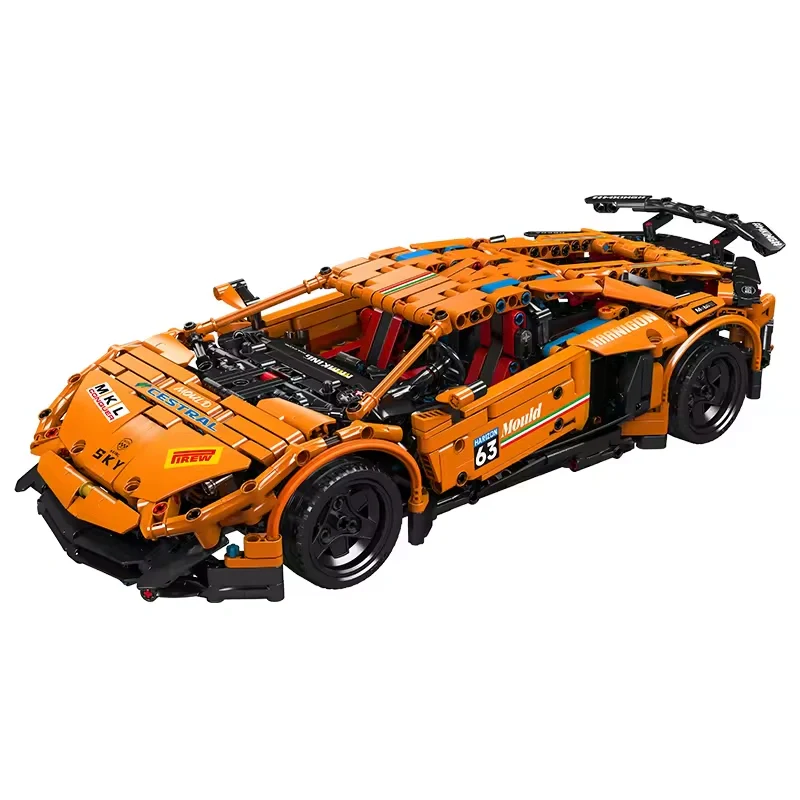 Mould King 13177 Aventador SVJ Uzaktan Kumandalı Araba 1.608 Parça Yapım Seti