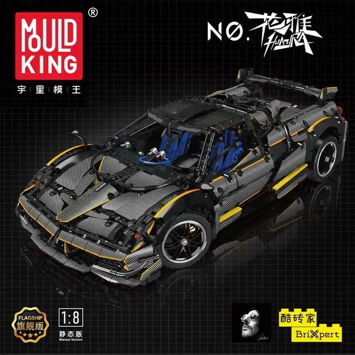 Mould King 13182 Technic Huayra 4802 Parça Lego Araba Seti
