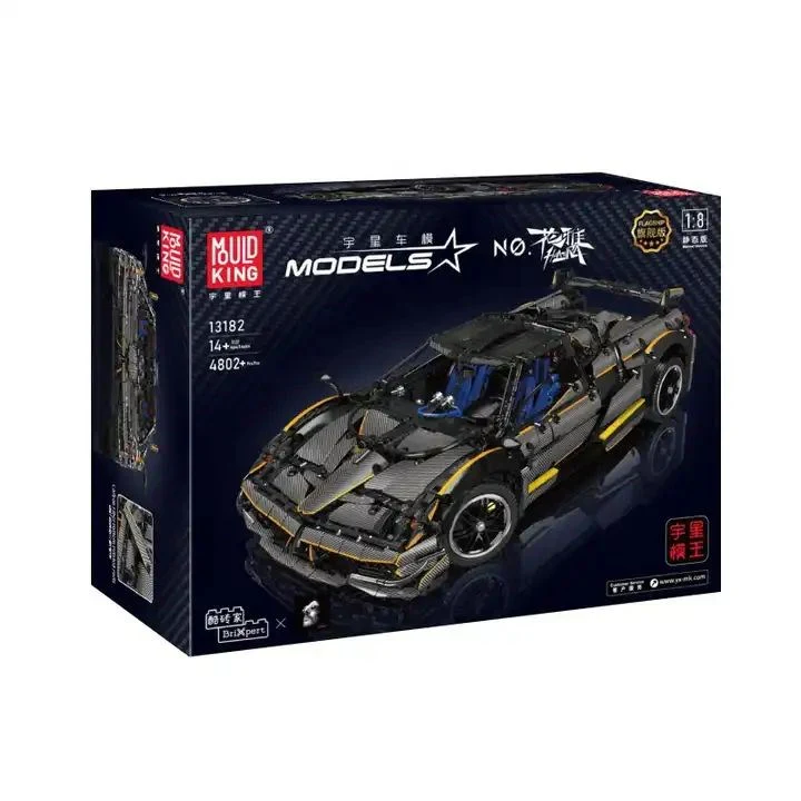 Mould King 13182 Technic Huayra 4802 Parça Lego Araba Seti