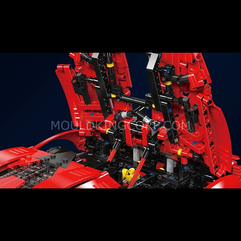 Mould King 13190 Lykan Uzaktan Kumandalı Hypersport 4.070 Parça Araba Yapım Seti