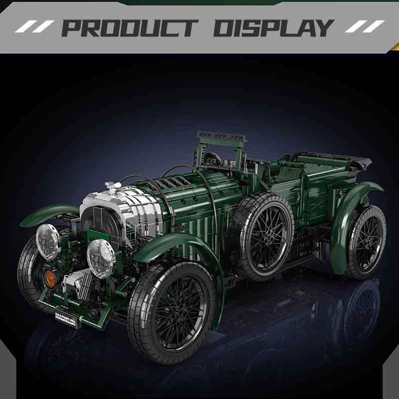 Mould King 13191 Klasik Yarış Arabası Yapım Seti – 3918 Parça Motorlu Teknik Model Araç