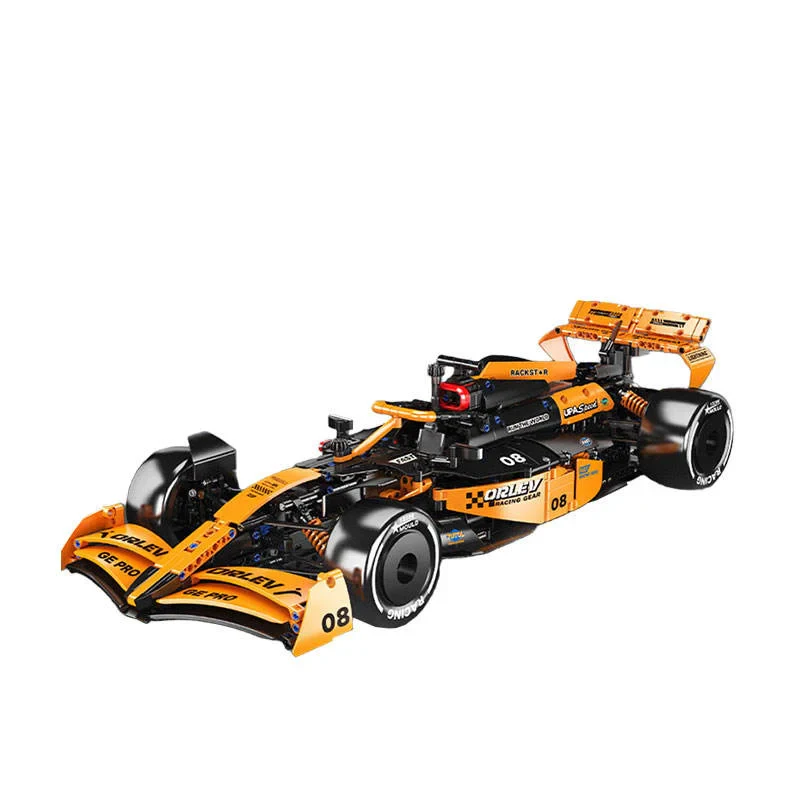 Mould King 13208 MCL F1 Yarış Arabası Yapım Seti – 1480 Parça Statik Formula 1 Model Araba