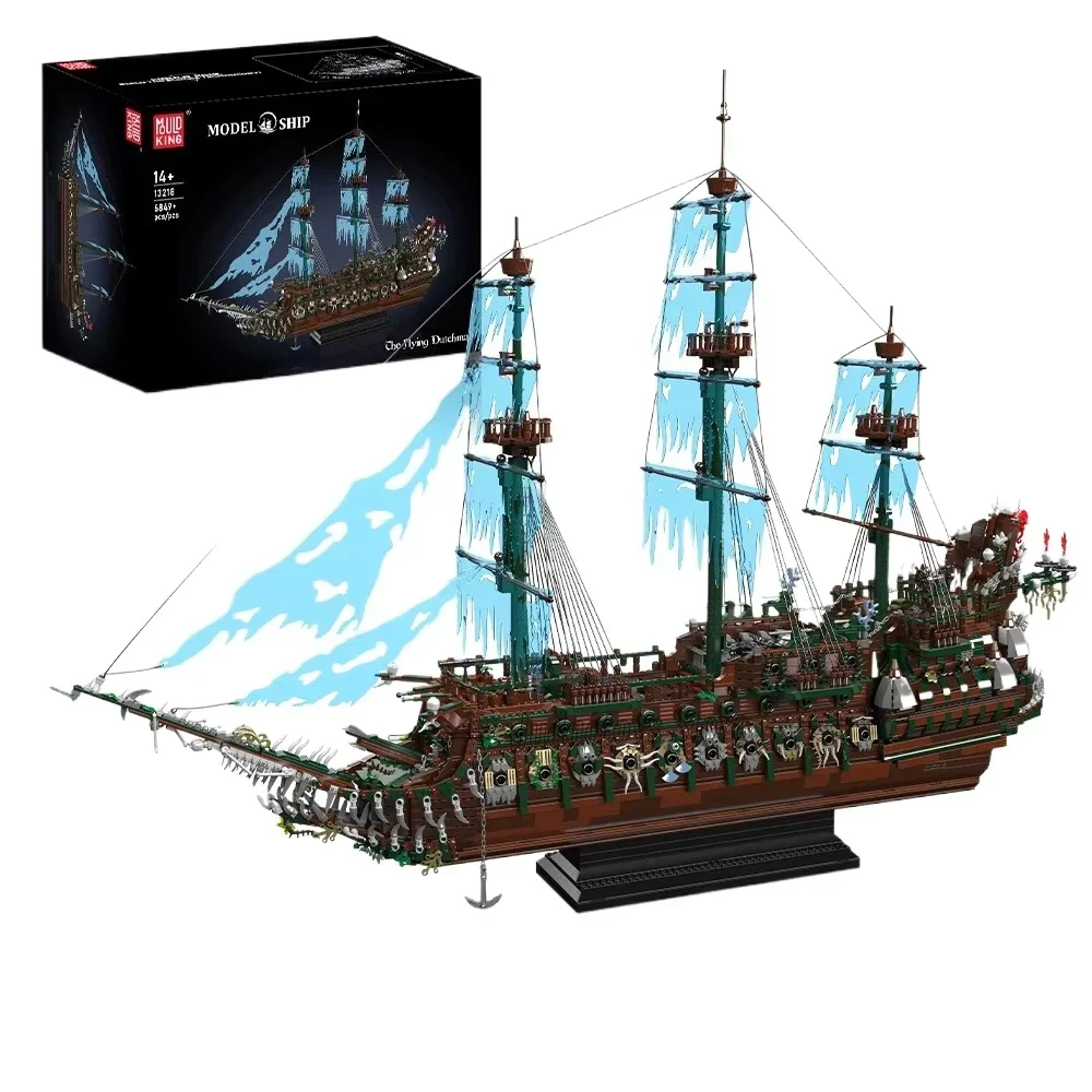 Mould King 13218 Gemi Modeli Yapım Seti 6849 Parça