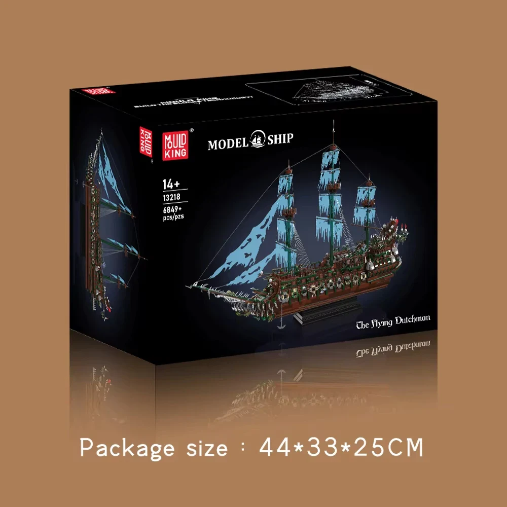 Mould King 13218 Gemi Modeli Yapım Seti 6849 Parça