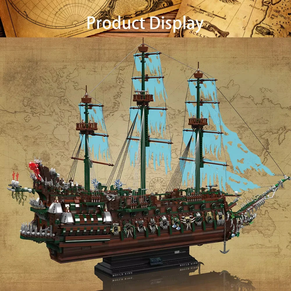 Mould King 13218 Gemi Modeli Yapım Seti 6849 Parça