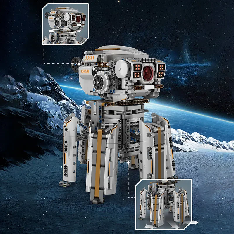 Mould King 15050S Robot Yapım Seti 1121 Parça | Teknik DIY Model Blok Oyuncak