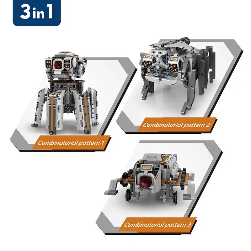 Mould King 15050S Robot Yapım Seti 1121 Parça | Teknik DIY Model Blok Oyuncak