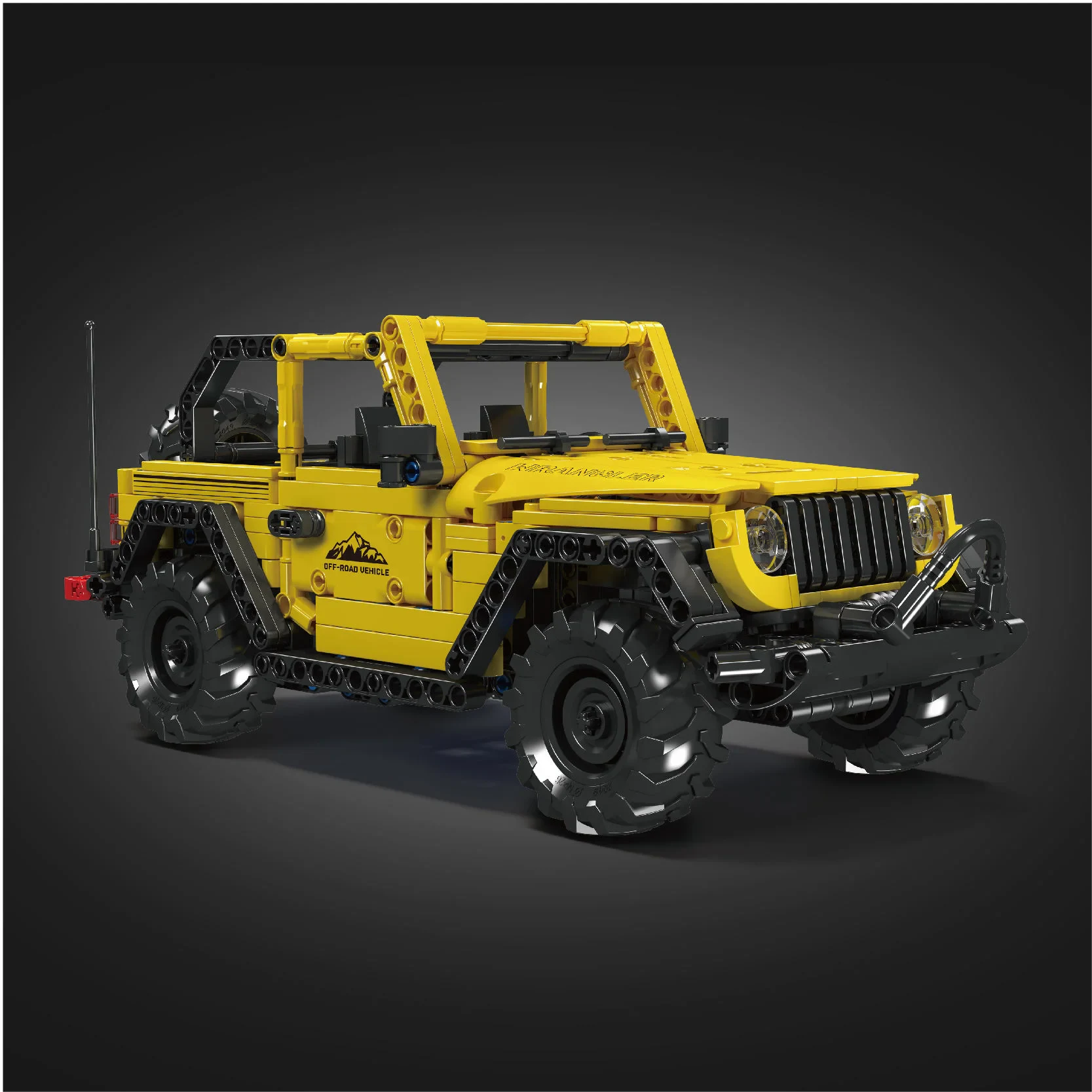 MOULD KING 15058 Buggy Arazi Kamyonu Yapım Blokları Seti MOC Model