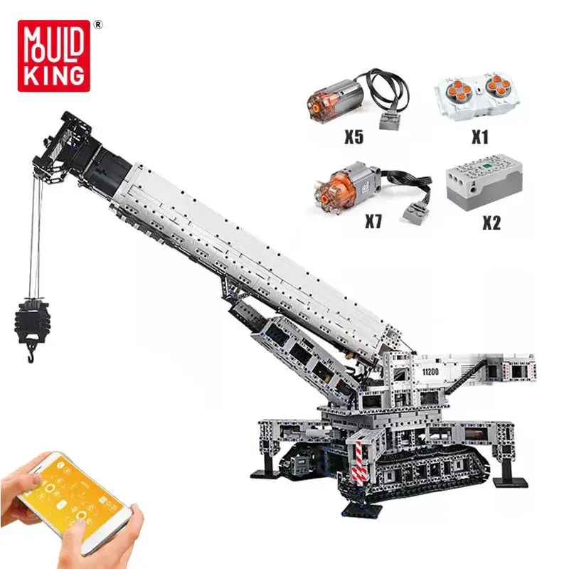 Mould King 17002 Paletli Vinç Model Yapım Seti