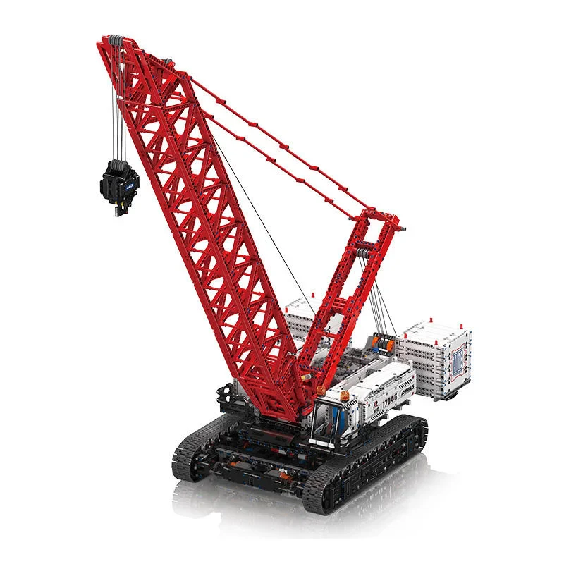 Mould King 17046 Wacker Neuson 16000 Paletli Vinç Yapım Seti 4494 Parça Teknik Eğitici Mühendislik Modeli